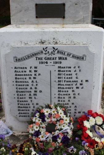 Shellharbour War Memorial : 18-July-2011