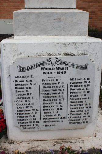 Shellharbour War Memorial : 18-July-2011