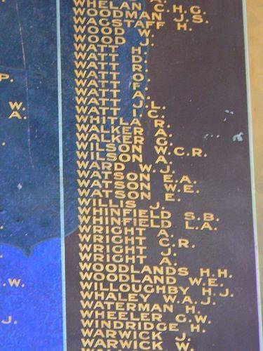 Shire of Rochester Honour Roll : 27-April-2013