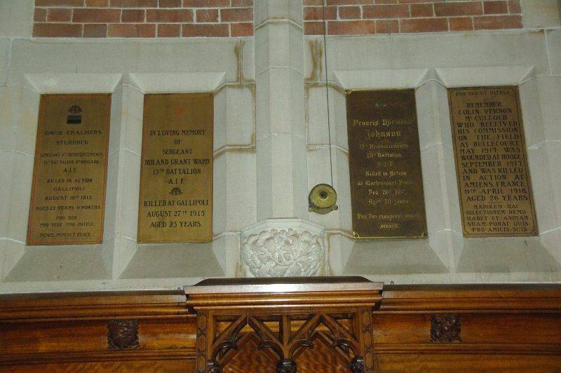 Memorial Plaques 3 : 12-September-2014