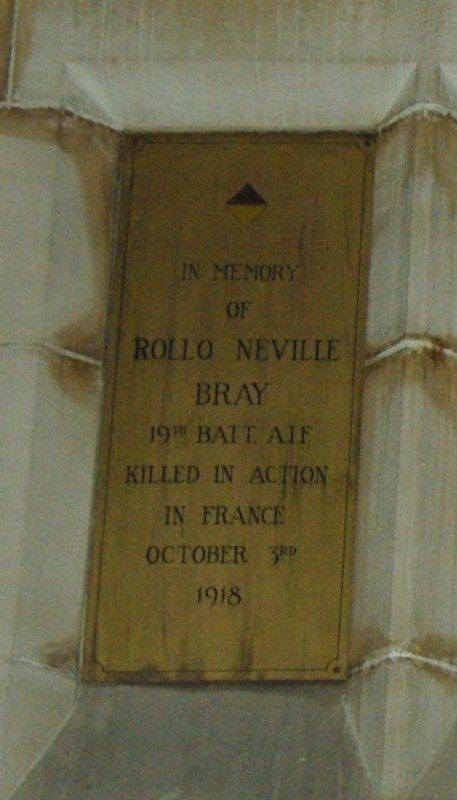 Bray Plaque: 12-September-2014
