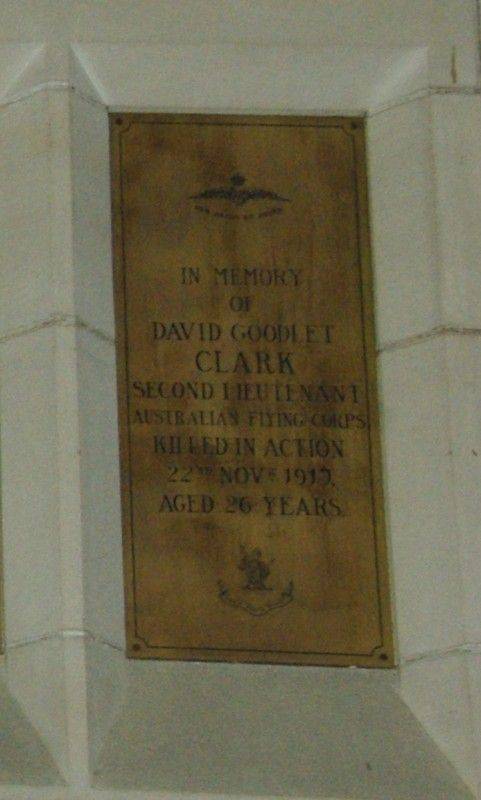 Clark Plaque : 12-September-2014