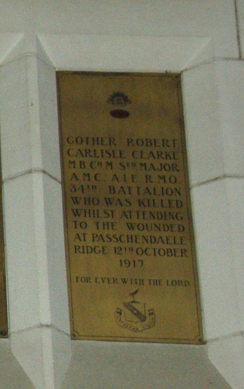 Clarke Plaque : 12-September-2014