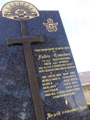 War Memorial Inscription : 22-May-2014