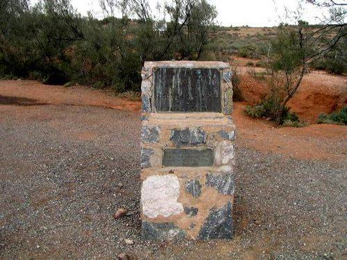 Silver lead Discovery Monument Silver lead Discovery Monument