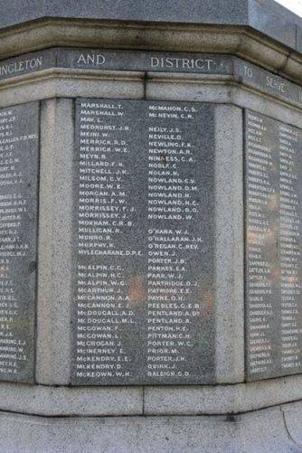 Singleton War Memorial : 11-August-2011