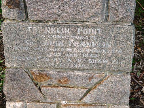 Sir John Franklin : 30-September-2011