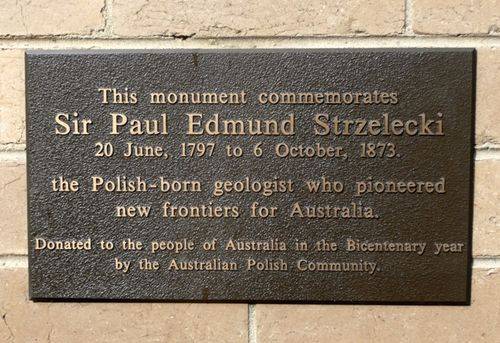 Sir Paul Edmund Strzelecki : 16-September-2012
