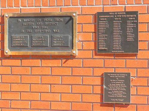 Skipton War Memorial : 26-February-2012