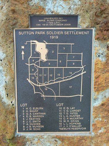 Soldier Settlers Memorial