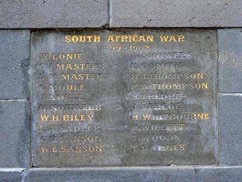 South African War Memorial