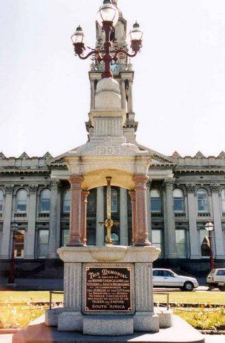 South Melbourne South African War Memorial South Melbourne South African War Memorial