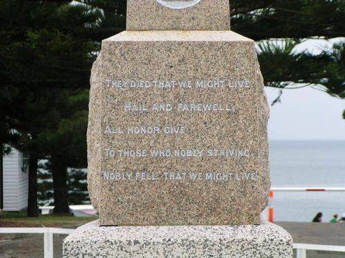 South West Rocks Upper Inscription