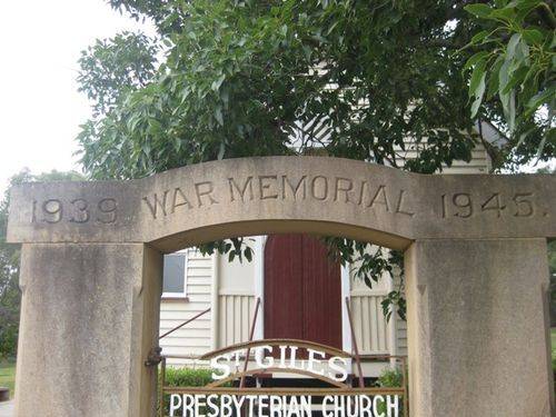 St Giles Memorial Gate Closeup : 14-07-2009 St Giles Memorial Gate Closeup : 14-07-2009