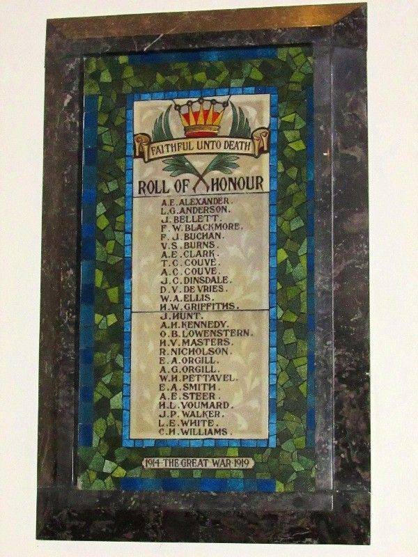 Honour Roll 2 : 29-April-2015