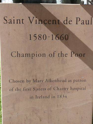 St Vincent de Paul : 01-October-2012