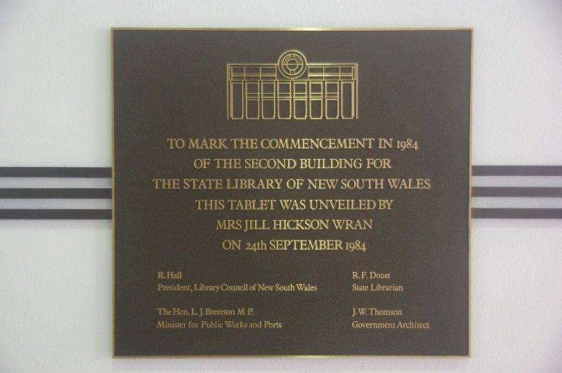 Commencement Plaque : 15-January-2015