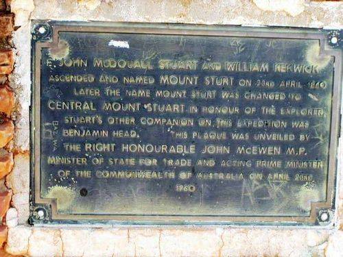 Stuart Memorial Inscription