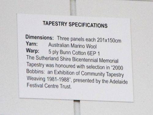 Tapestry Specifications
