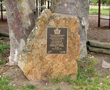 Tarcutta Town Proclamation Memorial