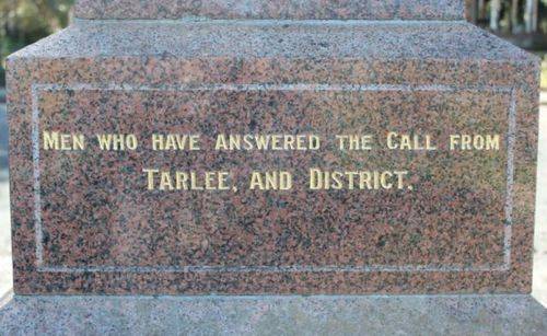 Tarlee War Memorial : 6-September-2011