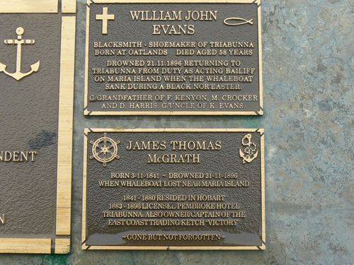 Evans & McGrath Plaques : 2007