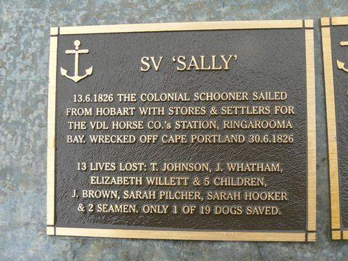 SV Sally Plaque : 2007