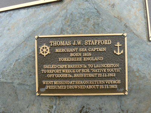 Thomas J. W. Stafford Plaque : 2007