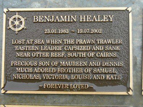 benjamin Healey Plaque : 2007