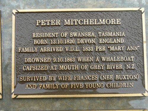 Peter Michelmore Plaque : 2007
