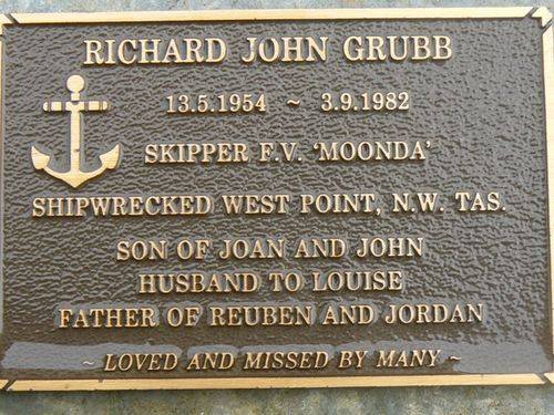 Richard John Grubb Plaque : 2007