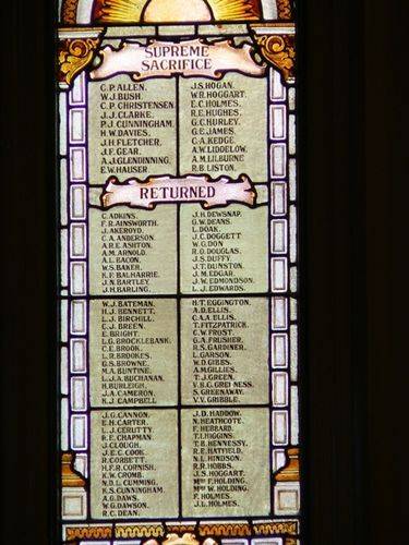 Teachers College War Memorial Teachers College War Memorial