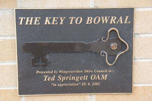 Springett Plaque 2 : August-2014