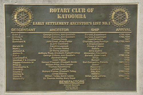 Inscription Plaque 3 : May 2014