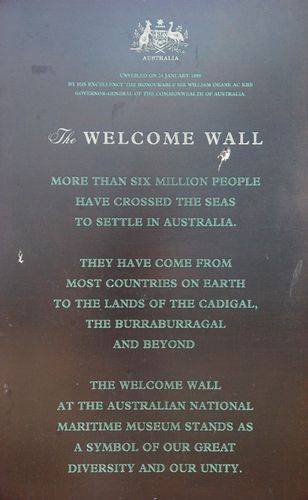 The Welcome Wall : 21-December-2012