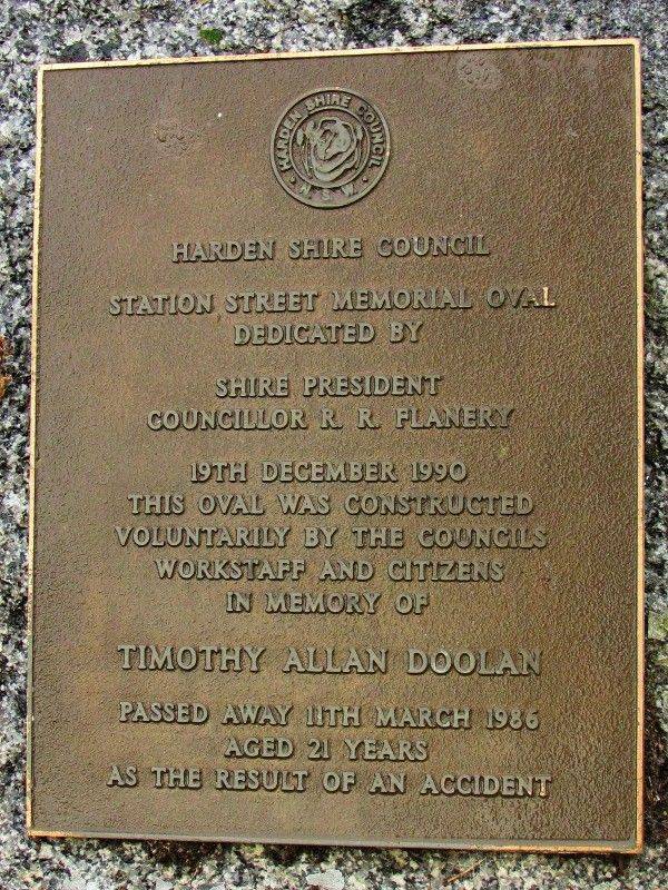 Plaque Inscription: 30-June-2015