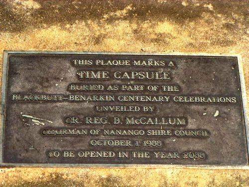 Time Capsule Plaque