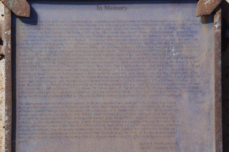 Plaque Inscription : 06-August-2015
