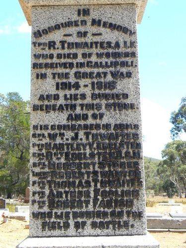 Trooper Thwaites Memorial