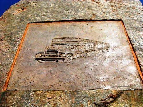 Truck Etching