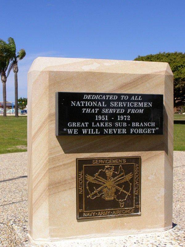 National Service Plaque : 17-September-2014