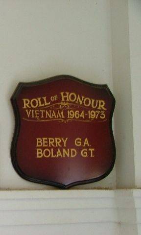 Vietnam Roll of Honour Vietnam Roll of Honour