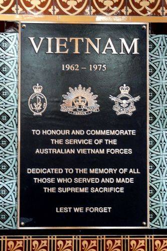 Vietnam War Plaque : 16-September-2011