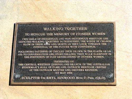 Walking Together Plaque