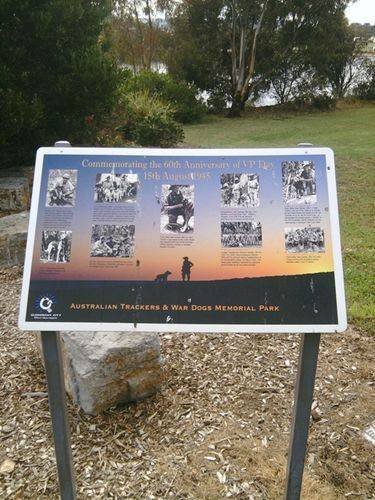 War Dogs and Trackers Memorial : 07-January-2013