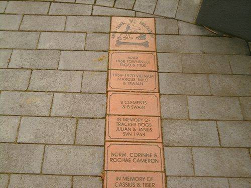 War Dogs and Trackers Memorial : 07-January-2013