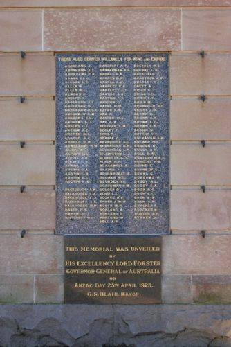 War Memorial Arch : 12-August-2011 War Memorial Arch : 12-August-2011