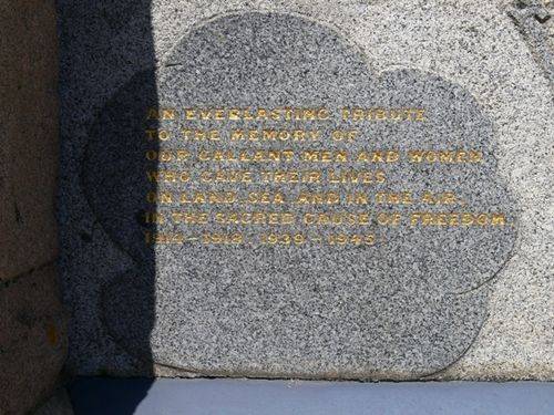 Warrnambool Soldiers` Memorial : 02-November-2011 Warrnambool Soldiers` Memorial : 02-November-2011