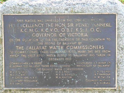 Water Supply Centenary
