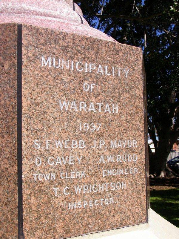 Municipality of Waratah : 18-September-2014